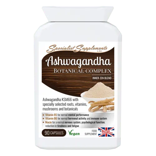 ashwagandha botanical complex 90 capsules adaptogenic adrenal formula 3